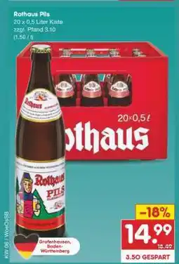 Netto Marken-Discount Rothaus Pils Angebot