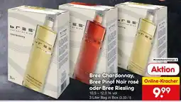 Netto Marken-Discount Bree Chardonnay, Bree Pinot Noir rosé oder Bree Riesling Angebot