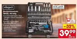 Netto Marken-Discount Steckschlüsselsatz TB100, 94-teilig Angebot