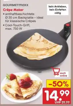 Netto Marken-Discount Crêpe Maker Angebot