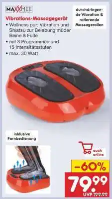 Netto Marken-Discount Vibrations-Massagegerät Angebot