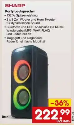Netto Marken-Discount Party Lautsprecher Angebot