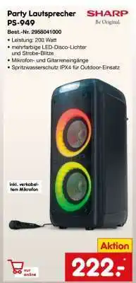 Netto Marken-Discount Party Lautsprecher PS-949 Angebot
