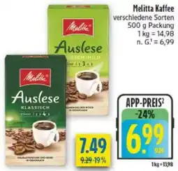 diska Melitta Kaffee Angebot