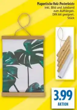diska Magnetische Holz-Posterleiste Angebot