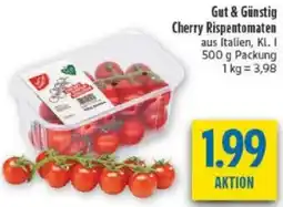 diska Gut & Günstig Cherry Rispentomaten Angebot