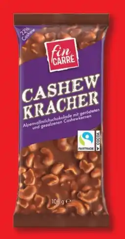 Lidl Fin Carre Tafelschokolade Cashew Kracher Angebot