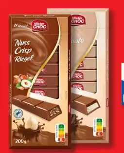 Lidl Mister Choc Schokoladenriegel Angebot