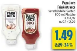 diska Papa Joe's Feinkostsauce Angebot