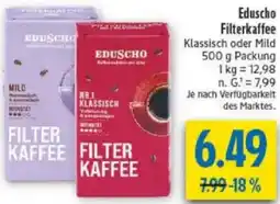 diska Eduscho Filterkaffee Angebot