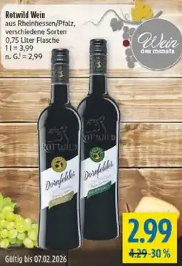 diska Rotwild Wein Angebot