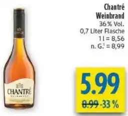 diska Chantré Weinbrand Angebot
