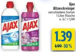 diska Ajax Allzweckreiniger Angebot