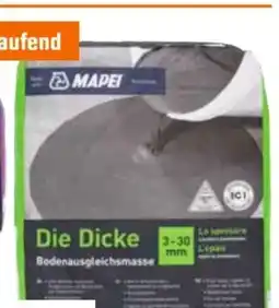 OBI Mapei Bodenausgleichmasse Angebot