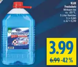 diska KLAX Frostschutz Angebot