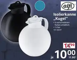 Selgros alfi Isolierkanne ,,Kugel" Angebot