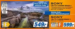 Expert SONY LED TV K-43S39BP BRAVIA 3 Angebot