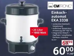 Selgros Clatronic Einkochautomat EKA 3338 Angebot