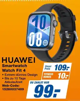 Expert Huawei smartwatch watch fit 4 Angebot