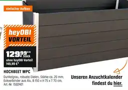 OBI Hochbeet wpc Angebot