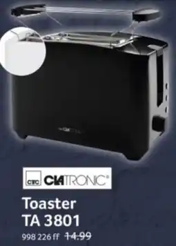Selgros CLATRONIC Toaster TA 3801 Angebot