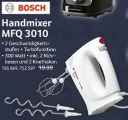 Selgros BOSCH Handmixer MFQ 3010 Angebot