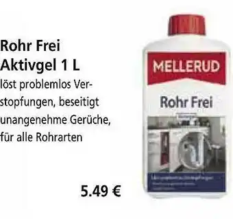 bauSpezi Mellerud Rohr Frei Aktivgel Angebot