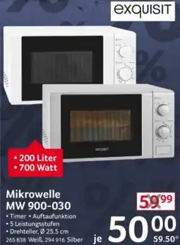 Selgros EXQUISIT Mikrowelle MW 900-030 Angebot