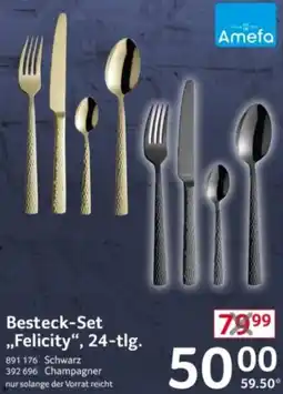 Selgros Amefa Besteck-Set ,,Felicity", 24-tlg. Angebot