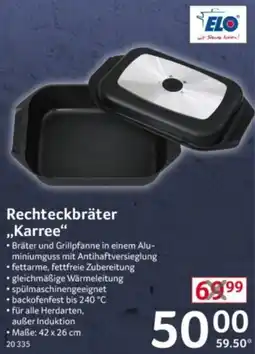 Selgros ELO Rechteckbräter ,,Karree" Angebot