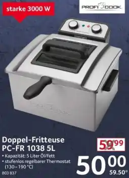 Selgros PROFI COOK Doppel-Fritteuse PC-FR 1038 5L Angebot