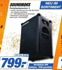 K+B Expert SOUNDBOKS Partylautsprecher 4 Angebot