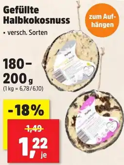 Thomas Philipps Gefüllte Halbkokosnuss Angebot