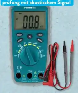 Aldi Süd Ferrex Multimeter Digital Angebot