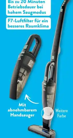 Aldi Süd Ambiano 2-in-1-Akkustaubsauger Angebot