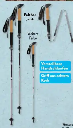 Aldi Süd Adventuridge Faltbare Wanderstöcke Angebot