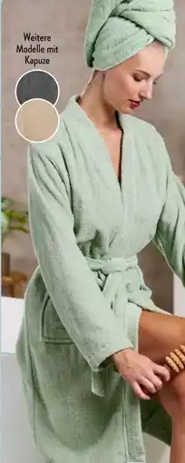 Aldi Süd Novitesse Damen Bademantel Angebot