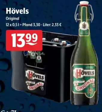 Getränke Hoffmann Hövels Original 12x0,5L Angebot