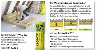 bauSpezi Klemmfilz Zkf 1 Wlg 032 Angebot