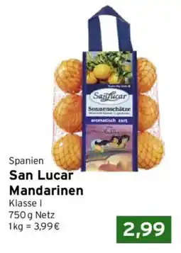 CAP Markt Spanien San Lucar Mandarinen Angebot
