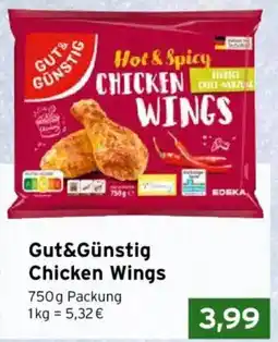 CAP Markt Gut&Günstig Chicken Wings Angebot