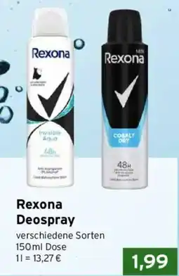 CAP Markt Rexona Deospray Angebot
