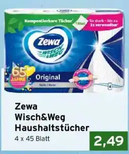 CAP Markt Zewa Wisch&Weg Haushaltstücher Angebot