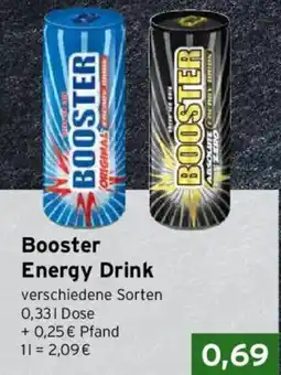 CAP Markt Booster Energy Drink Angebot