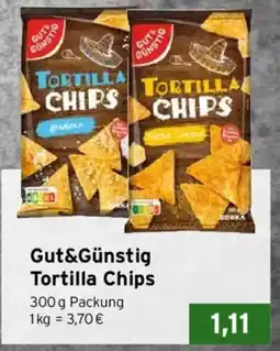 CAP Markt Gut&Günstig Tortilla Chips Angebot