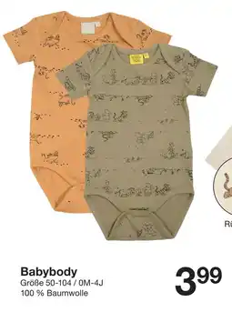 Zeeman Babybody Angebot