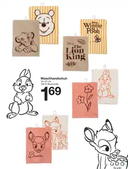 Zeeman Waschhandschuh Angebot