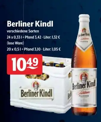 Getränke Hoffmann Berliner Kindl 24x0,33L/20x0,5L Angebot