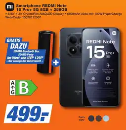 K+B Expert Smartphone REDMI Note 15 Pro+ 5G 8GB + 256GB Angebot