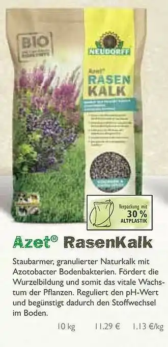 bauSpezi Azet Rasenkalk Angebot